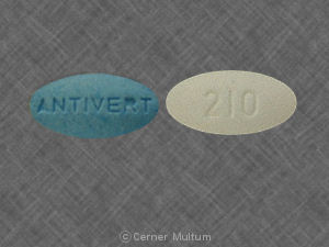 Antivert 12.5 mg 210 ANTIVERT