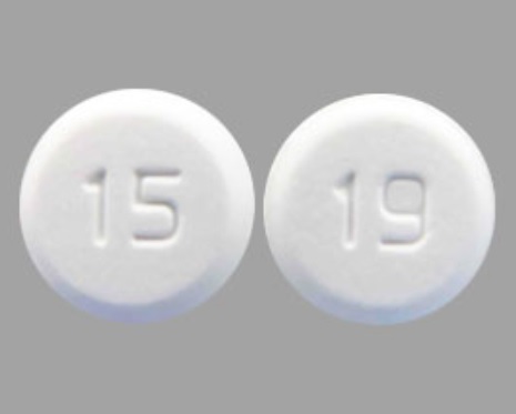 Pill 15 19 White Round is Aripiprazole