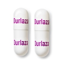 Pill Durlaza White Capsule/Oblong is Durlaza