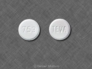 Pill 93 753 White Round is Atenolol.