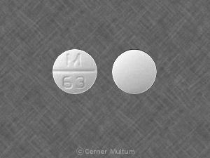 Atenolol and chlorthalidone 50 mg / 25 mg M 63