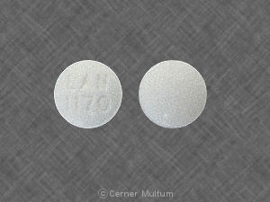Pill LAN 1170 White Round is Atropine Sulfate and Diphenoxylate Hydrochloride