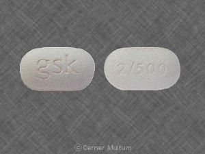 Avandamet 500 mg / 2 mg gsk 2/500