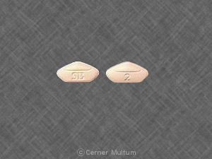 Pill Imprint SB 2 (Avandia 2 mg)