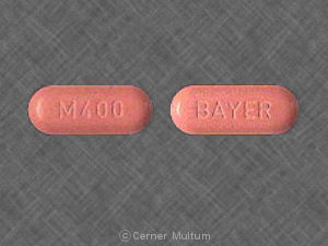 Avelox 400 mg BAYER M400