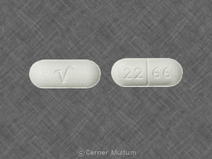Pill V 22 66 White Elliptical/Oval is Baclofen