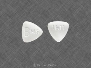 Pill BMS 1611 White Three-sided is Baraclude