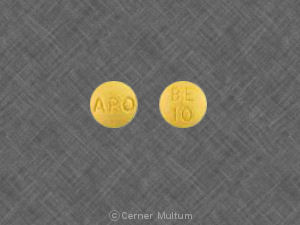 Benazepril hydrochloride 10 mg APO BE 10