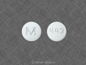 Benazepril hydrochloride 10 mg M 443