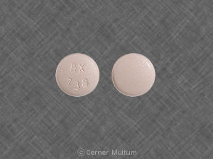 Benazepril hydrochloride 20 mg RX 738