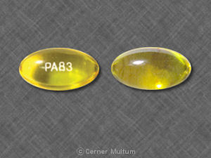 Pill PA83 Yellow Oval is Benzonatate