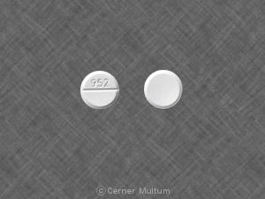 Pill 952 White Round is Bethanechol Chloride