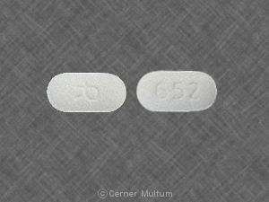 Pill 652 R White Oval is Bisoprolol Fumarate and Hydrochlorothiazide