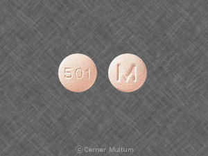 Bisoprolol fumarate and hydrochlorothiazide 2.5 mg / 6.25 mg 501 M