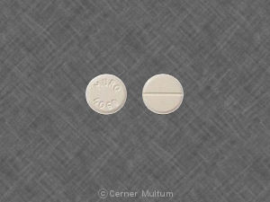 Pill MURO 4060 White Round is Bromfed