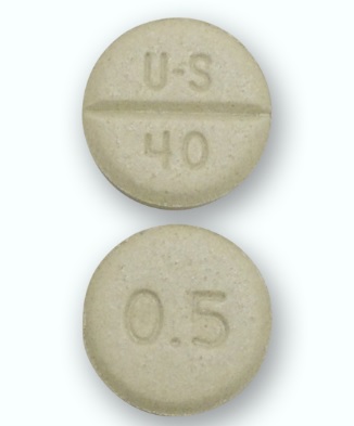 Bumetanide 0.5 mg U-S 40 0.5