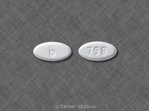 Buprenorphine hydrochloride (sublingual) 2 mg (base) b 798
