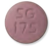 Bupropion hydrochloride extended-release (SR) 150 mg SG 175