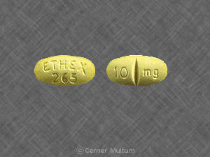 Buspirone hydrochloride 10 mg 10 mg ETHEX 265