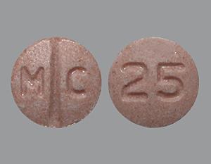 Candesartan cilexetil 8 mg M C 25
