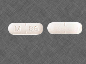 Captopril and hydrochlorothiazide 50 mg / 25 mg M 86