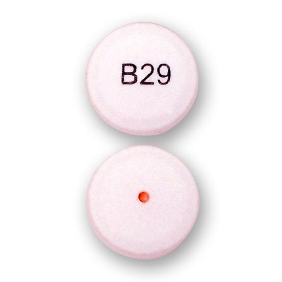 Pill B29 White Round is Carbamazepine Extended-Release
