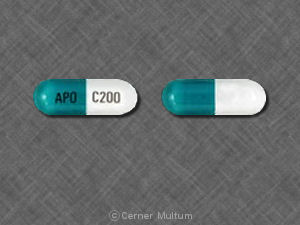 Carbamazepine extended-release 200 mg APO C200