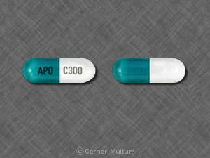 Carbamazepine extended-release 300 mg APO C300