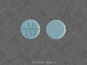 Carbidopa and levodopa 10 mg / 100 mg 93 292
