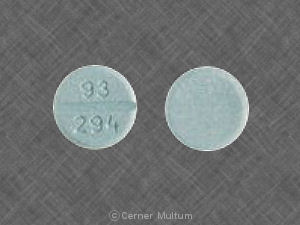 Carbidopa and levodopa 25 mg / 250 mg 93 294