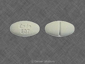 Carbidopa and levodopa 25 mg / 250 mg Endo 607