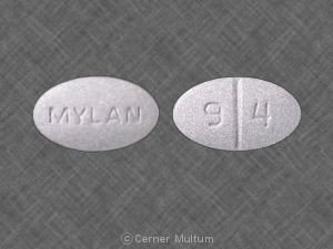 Carbidopa and levodopa extended release 50 mg / 200 mg MYLAN 9 4