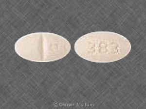 Pill ETH 383 Orange Elliptical/Oval is Carbidopa and Levodopa Extended Release