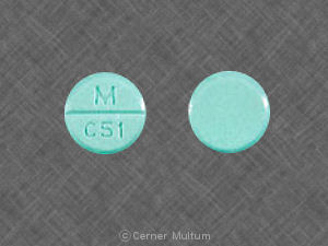 Carbidopa and levodopa (orally disintegrating) 10 mg / 100 mg M C51