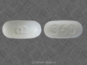 Pill B 360 White Capsule/Oblong is Diltiazem Hydrochloride Extended-Release