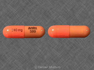 Cartia XT 240 mg 240 mg Andrx 599