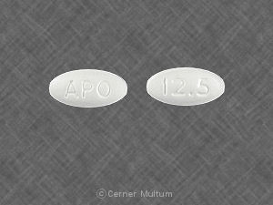 Carvedilol 12.5 mg APO 12.5