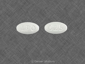Carvedilol 25 mg APO C25