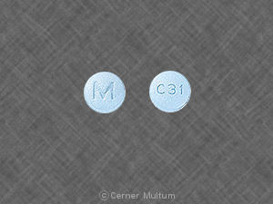 Carvedilol 3.125 mg M C31