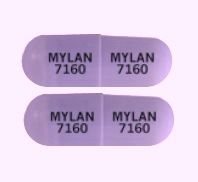 Celecoxib 100 mg MYLAN 7160 MYLAN 7160