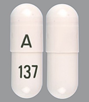 Pill A 137 White Capsule/Oblong is Celecoxib
