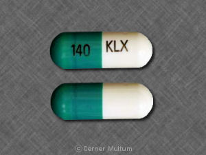 Cephalexin monohydrate 250 mg KLX 140