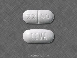 Cephalexin monohydrate 500 mg TEVA 22 40