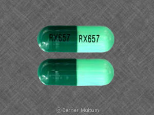 Cephalexin 500 mg RX657 RX657