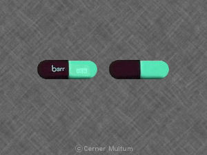 Chlordiazepoxide hydrochloride 10 mg barr 033