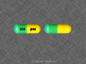 Chlordiazepoxide hydrochloride 5 mg 958 par