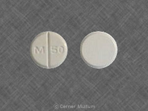 Chlorothiazide 250 mg M 50