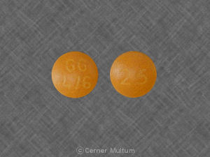 Chlorpromazine hydrochloride 25 mg GG 476 25