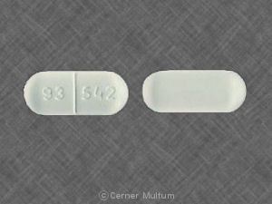 Chlorzoxazone 500 mg 93 542