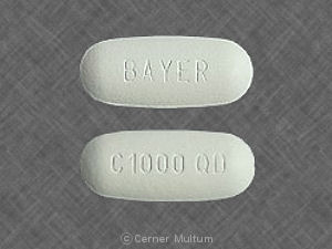 Cipro XR 1000 mg BAYER C1000 QD